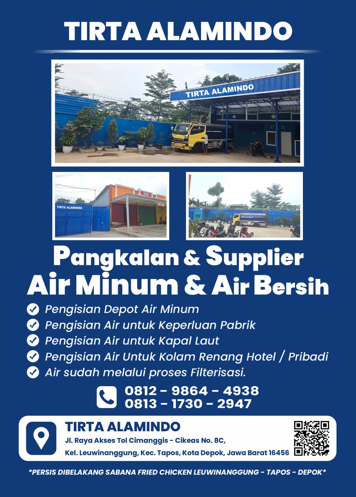 Truk Tangki Air Bersih
